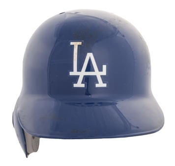 2012 Andre Ethier Game Worn Los Angeles Dodgers Batting Helmet (MLB Authenticated)